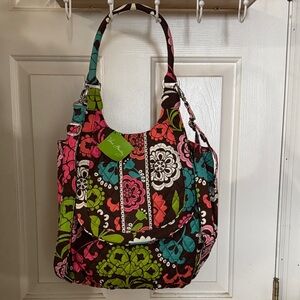 Vera Bradley 👀 NEW! Colorful Floral Women's convertible purse bag backpack